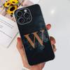 Чехол для iPhone 15 Pro Max Чехол для iPhone 15 Plus 15 Pro Задняя крышка Прозрачный Мягкий ТПУ Буква A ДО Z Чехол Для Apple iPhone15 15Pro Сумка