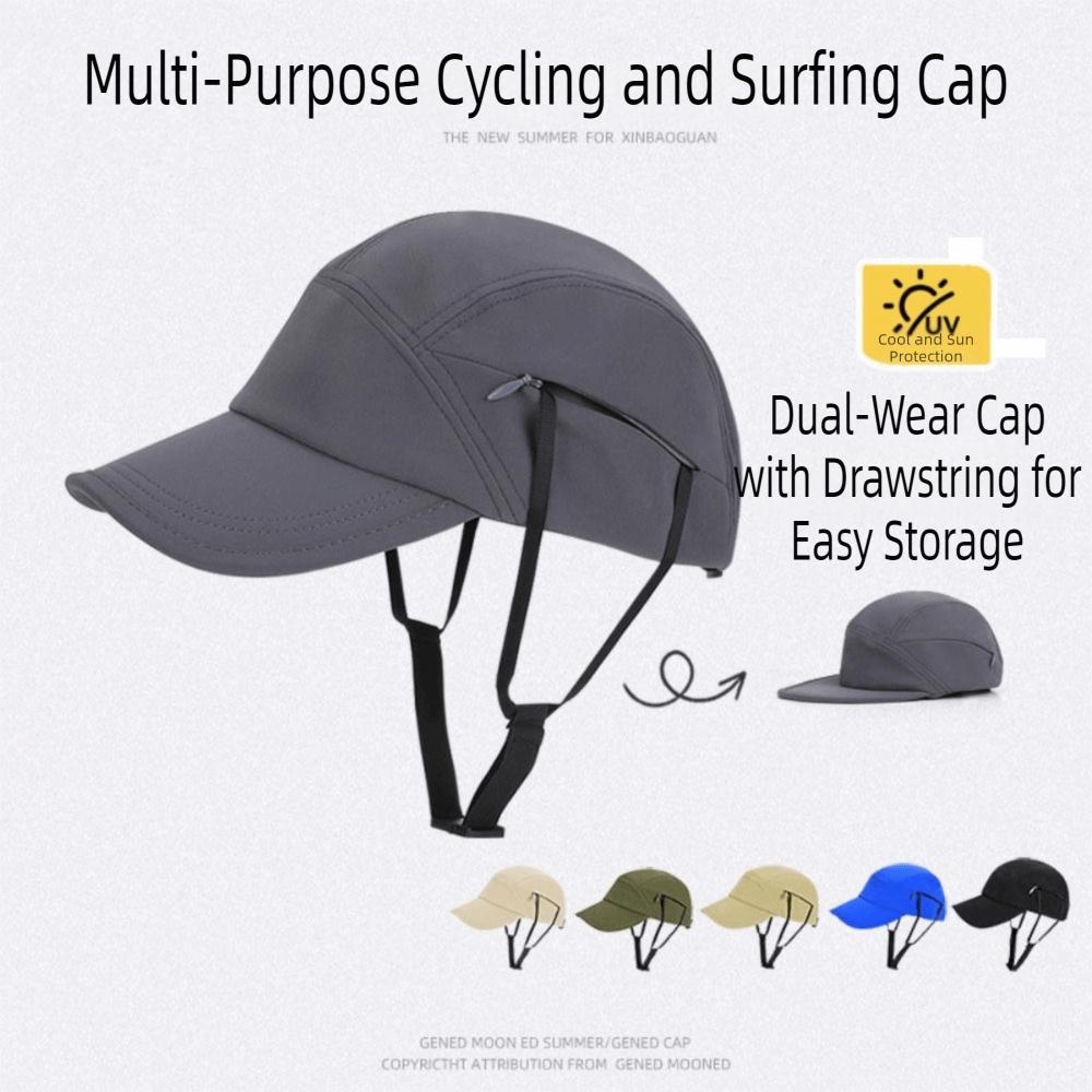 with Windproof Strap Sunhat Adjustable Sunscreen Cap New Beach Fisherman Hat Summer