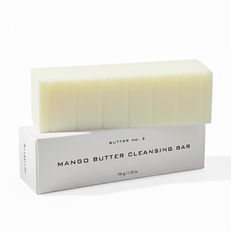 Soaptic Mango Butter Jojoba Cleansing Bar Soap All-in-One, 1 pcs