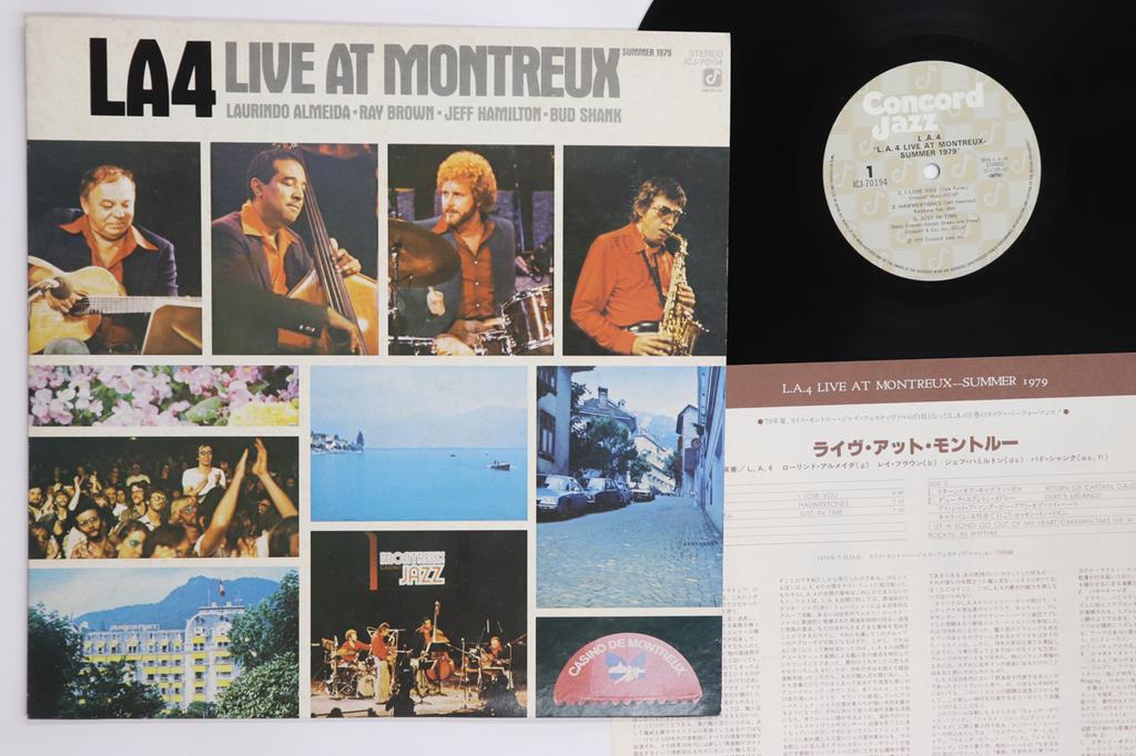 LP Record LA4  Live At Montreux ICJ70194 CONCORD JAZZ 1979 Japan Jazz Used