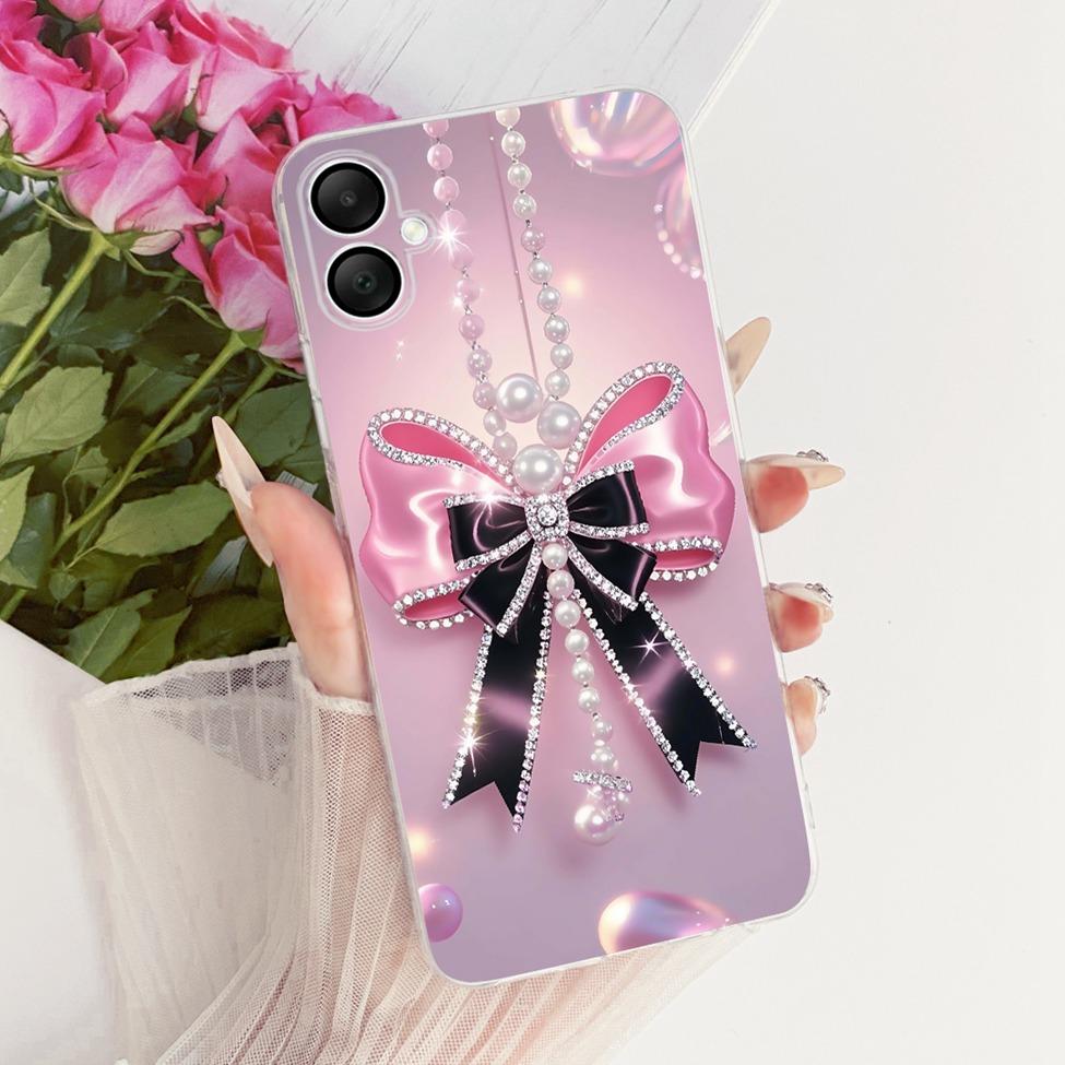 Clear Cover For Samsung Galaxy A06 4G Case Cute Cat Fashion Cool 2D Painted Casing For Samsung A06 4G SM-A065F SM-A065M