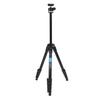 Camera Tripod with Ball Head Center Column Quick Release Plate Aluminum Alloy Travel Tripod for