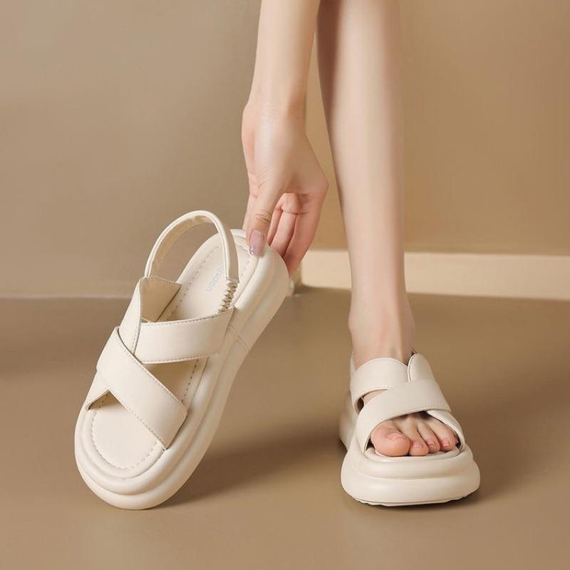 Самые продаваемые туфли Сандалии на резинке для женщин Новые спортивные и повседневные пляжные шлепанцы