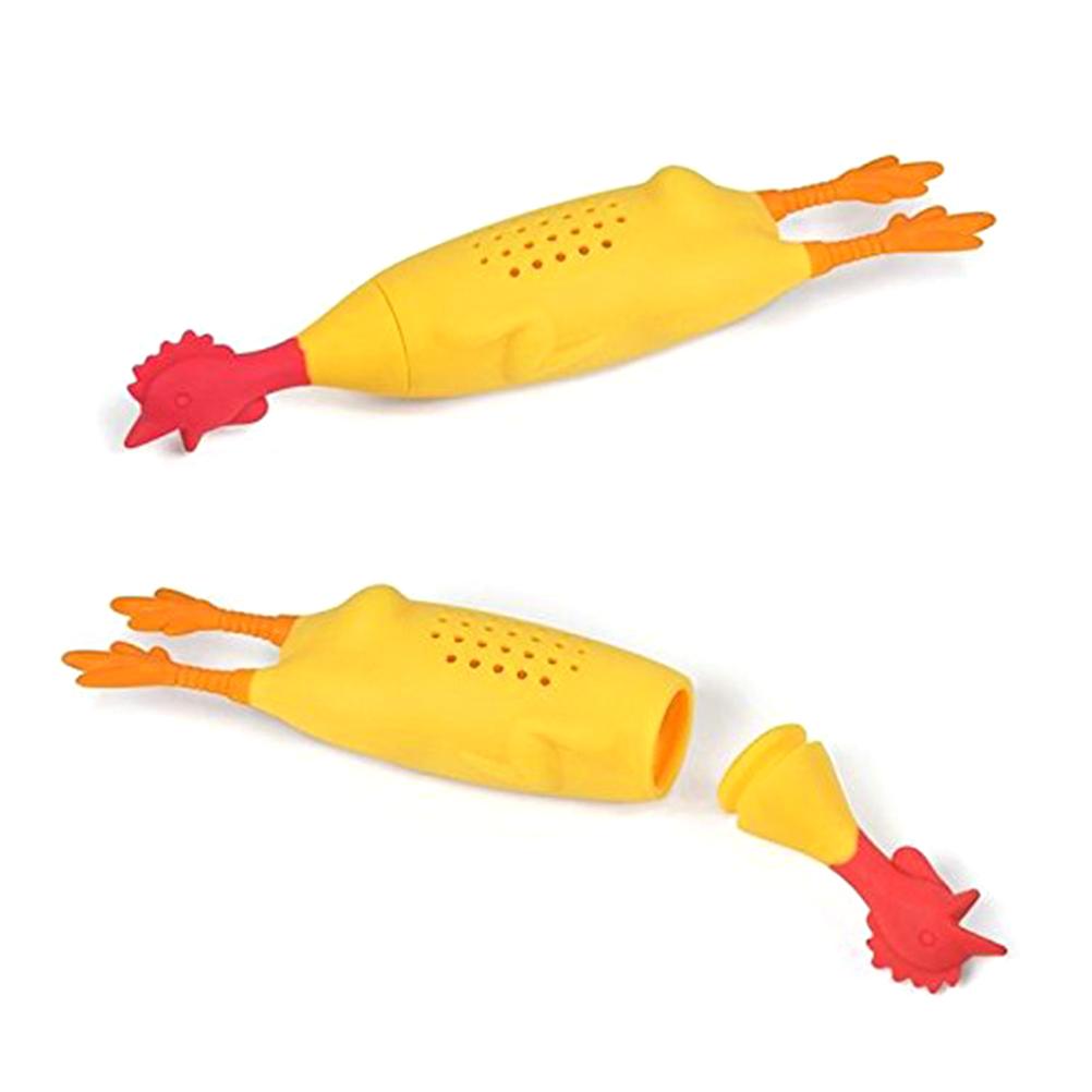 Kitchen Tools Gadgets Silicone Screaming Chicken Spice Box Seasoning Container Spice Bag