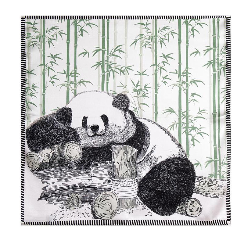 Осенний шарф с принтом красной панды: Милый декоративный шарф-манишка и солнцезащитный козырек