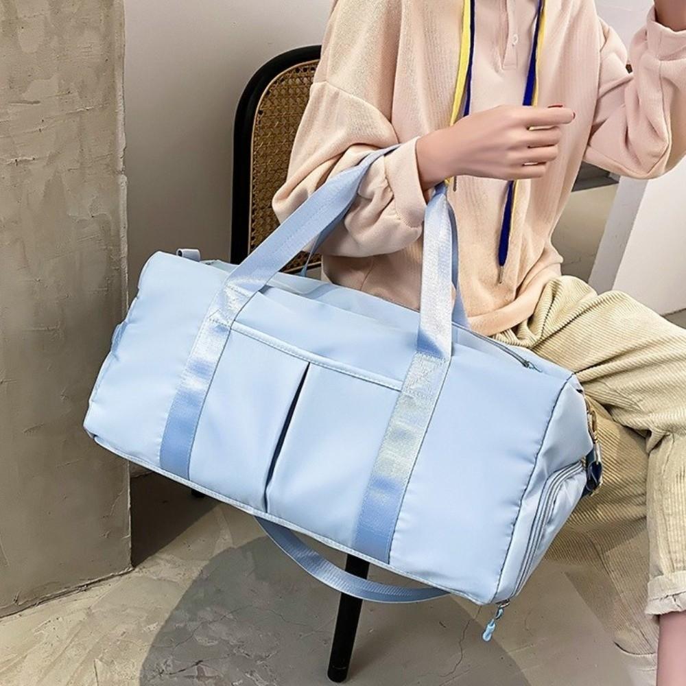 Oxford Nylon Duffle Bag Multi-functional Gym Shoulder Bag Foldable Travel Luggage Bag Girl