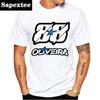 Новая летняя мужская футболка с коротким рукавом 2025 года Miguel Oliveira 88 Rider, мотоспорт, повседневная футболка для мальчиков, белая футболка для езды на мотоцикле.