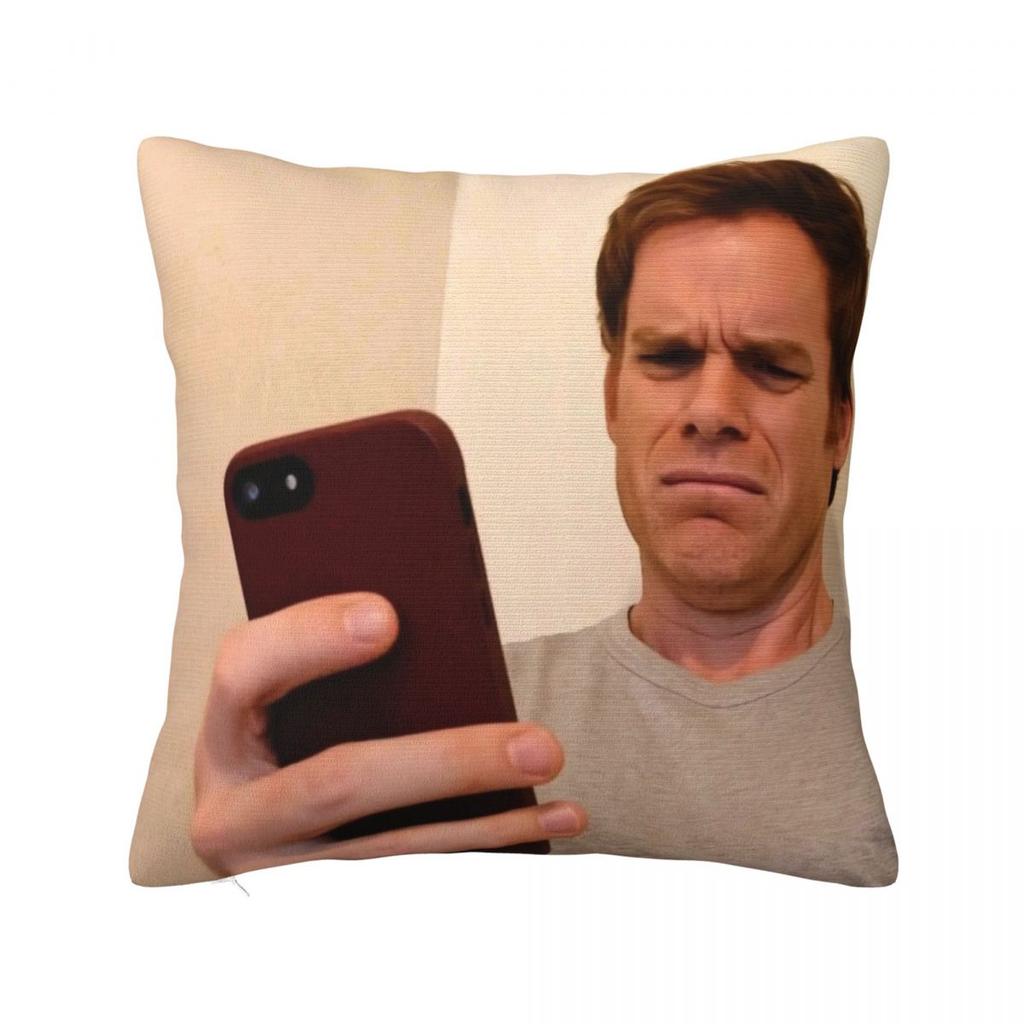 Dexter Morgan Trinity Cat Printing Pillowcases Cushion Cover Throw Pillow Cover Soft And Sweet Living Room Decorations Square