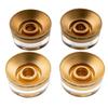 Musiclily Pro Speed Knob Metric Standard for LP Les Paul Electric Gold of Guitar, (Set 4)