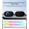 F11 OBD GPS Проекционный дисплей с сенсорным ЖК-экраном, автомобильный HUD OBD2, цифровой HUD, бортовой компьютер, электронные аксессуары для двигателя автомобиля
