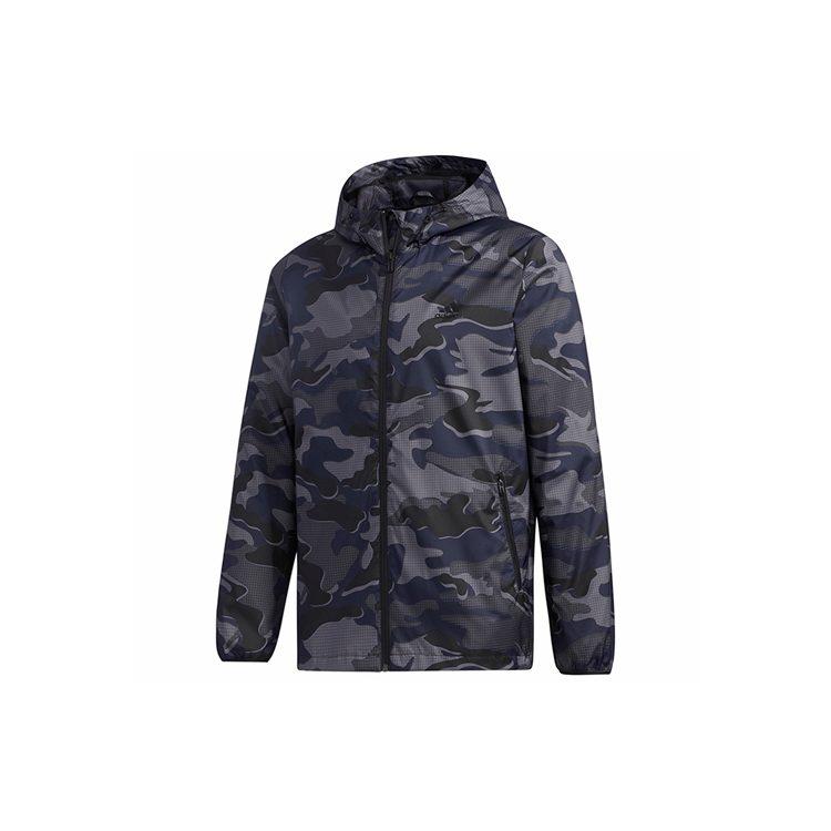 adidas Куртки Мужские Черные С Капюшоном Умеренные Другие GF3967