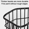 Bike Rear Storage Basket Heavy Duty Large Capacity Universal MTB Road Mountain Bicycle Metal Wire Basket Bike Accessories