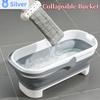 Collapsible Bucket Portable Folding Mop Bucket Silicon Bucket For Car Washing Fishing Camp Household Cleaning Bathroom Accessory