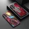 Чехол Человек-паук Железный человек для Samsung S25 S24 S23 S22 S21 S20 S10 FE Ultra Plus Lite Матовый Полупрозрачный Чехол для телефона