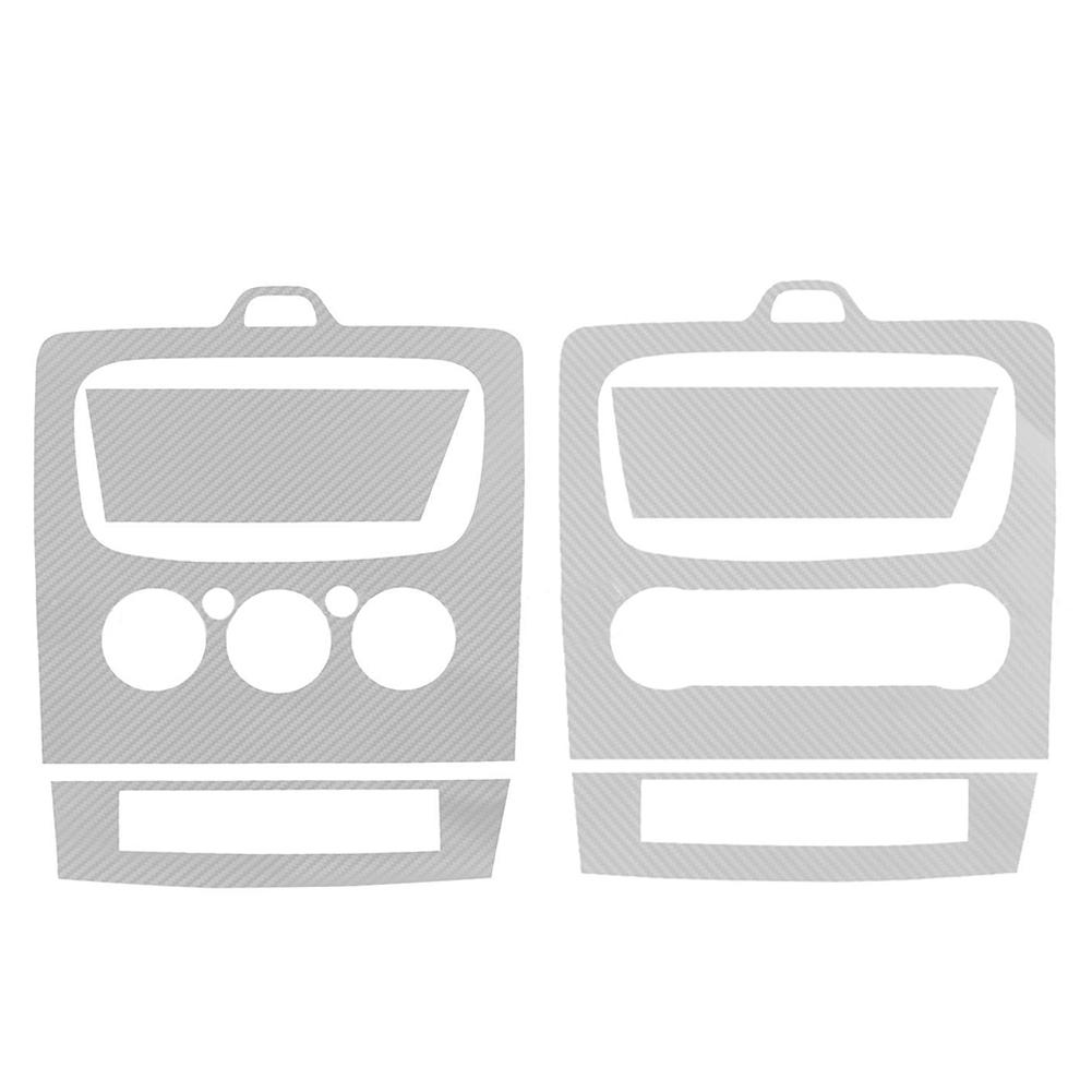 Защитная наклейка на консоль автомобиля из углеродного волокна для Ford Focus 2 MK2 2009 - 2012 Автомобильные аксессуары