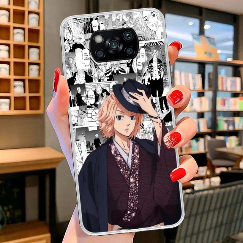 Anime Tokyo Aevengers Cover Phone Case For Xiaomi Poco F7 Ultra X7 X6 X5 Pro M7 Redmi 15C 15 13C 13 12C 12 10C 10 9A 9C 9T 9 She