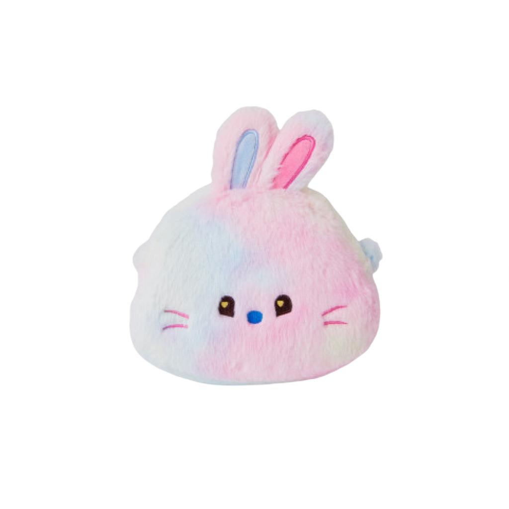 NewJeans Bunini Plush Multi Pouch Pink Multi