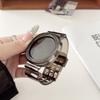 Для Samsung Galaxy Watch 8 40мм 44мм ремешок pulseira Силиконовый браслет correa Galaxy Watch8 8 classic 46мм Корпус+Прозрачный ремешок