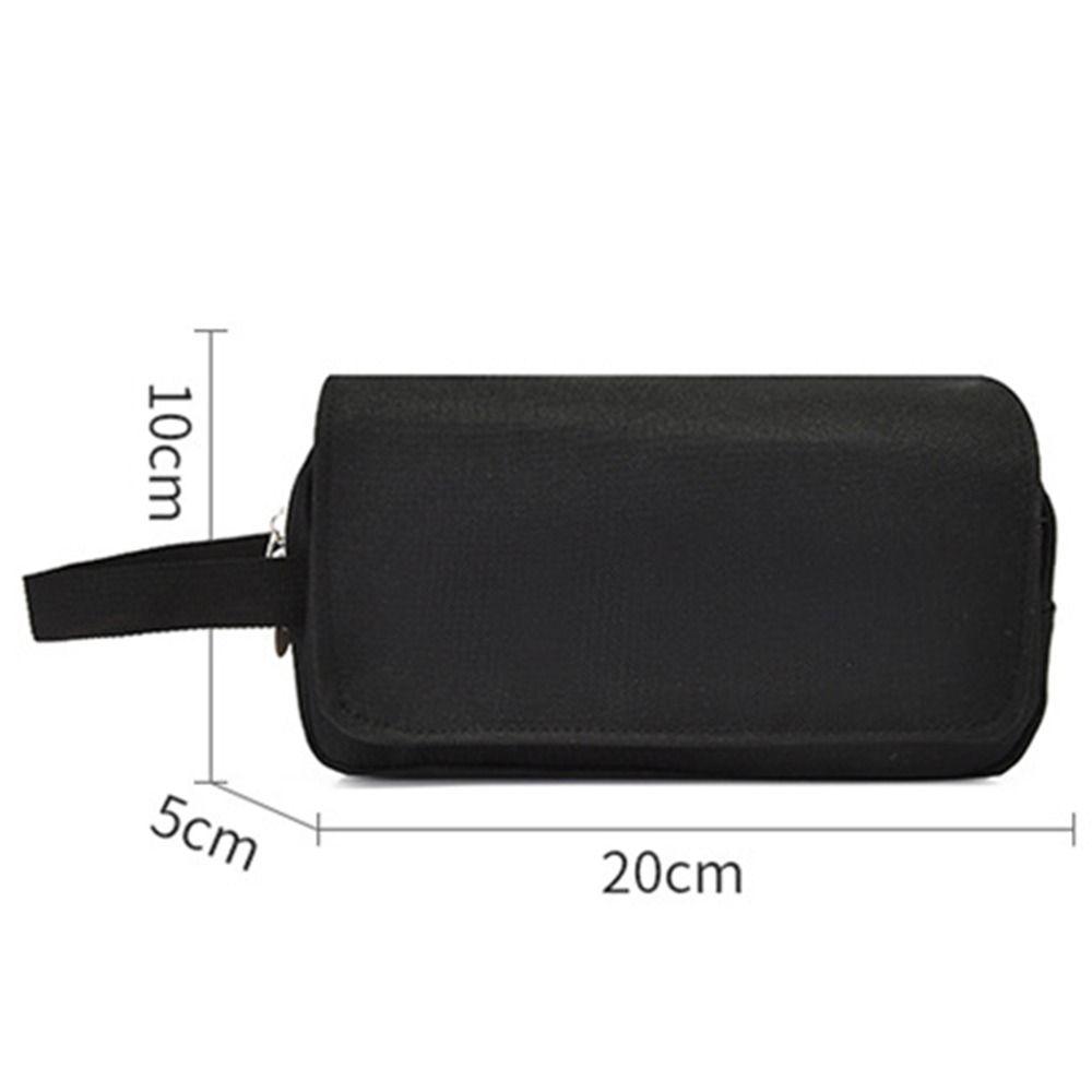 Double Layer Portable Pen Pouch Large Capacity Pen Bag Pencil Case  Stationery Organizer