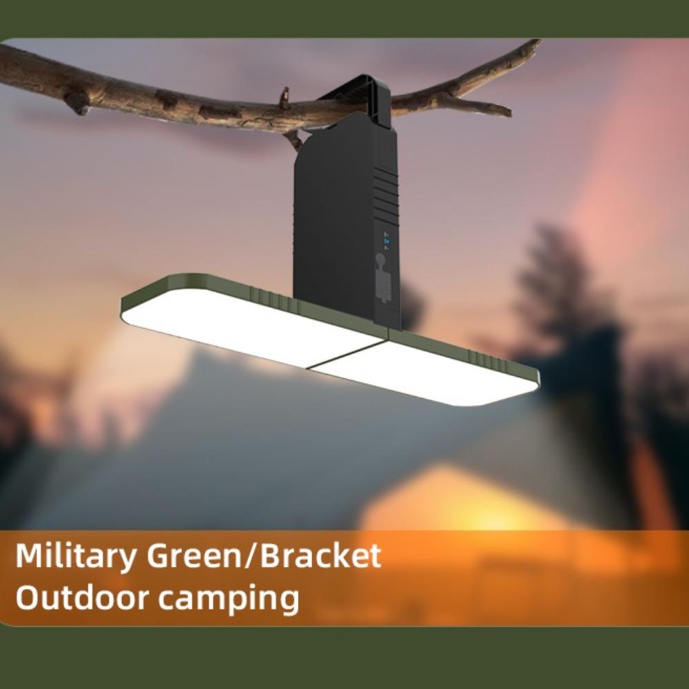 Суперяркий кемпинговый фонарь 4000 мАч с USB-зарядкой - Водонепроницаемый портативный фонарь для палатки с крючком и магнитной основой, 5 режимов