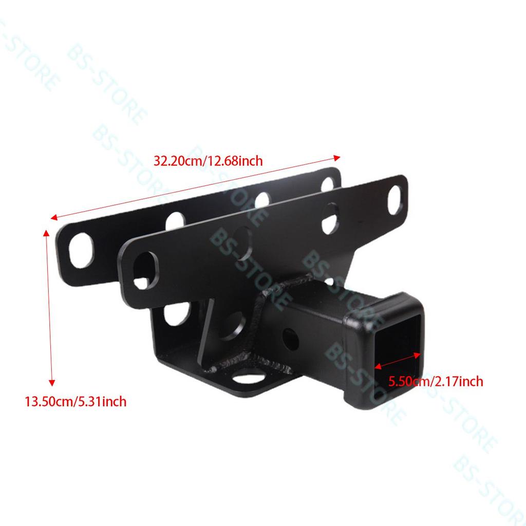 Rear Towing Trailer Hitch Receiver 2inch Steel Tow Connector Accessories 4 Door For Jeep Wrangler JK 2007-2018/JL 2018-2025