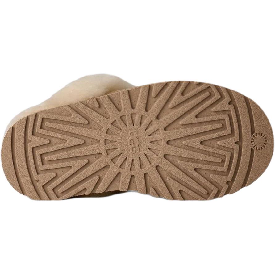 UGG Дискетка Универсальные Удобные Детские Домашние Тапочки Детские тапочки Коричневые 1171199K-SAN