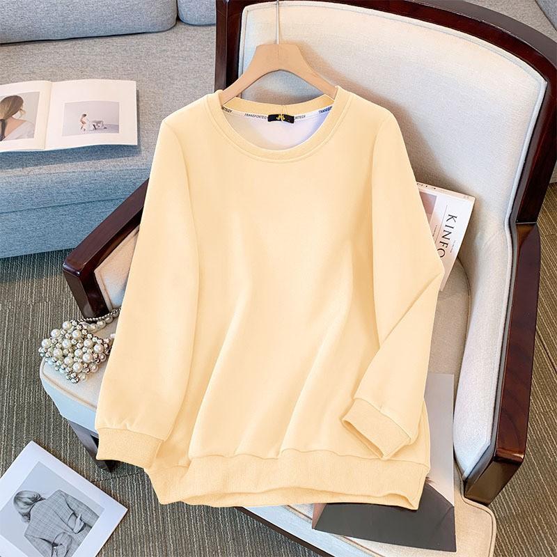 Plus Size Womens Long Sleeve Loose Hoodie Sweater Winter 9 Colors 120-350lbs