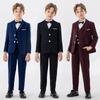 Children's Autumn/Winter Suits: British Gentleman, Flower Girl, Wedding, Boy's Piano, and Host Performance Styles