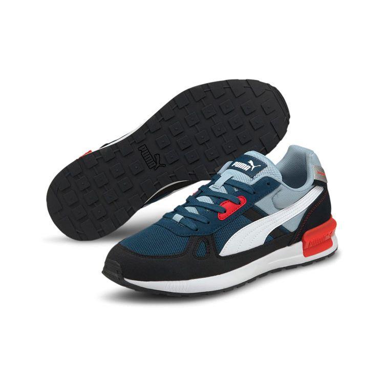 Puma Кроссовки унисекс Graviton Pro Intense Blue High Risk Red Blue-Fog White Black 380736-03