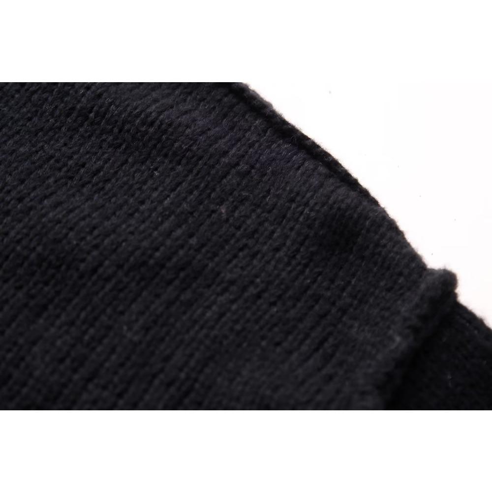 GMXIA Женские модные повседневные однотонные свободные свитера с круглым вырезом и осенне-зимним принтом с длинными рукавами