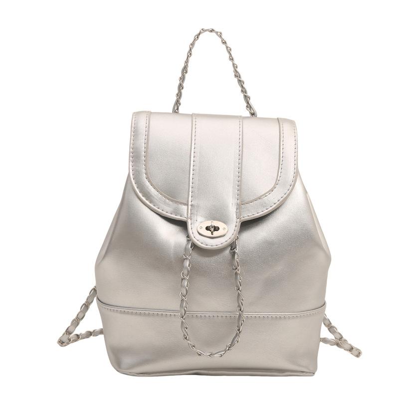 Женская сумка Symphony Pu сумка через плечо, текстурированная цепочка с замком Transfer Lock, рюкзак, универсальная сумка Niche Commuter