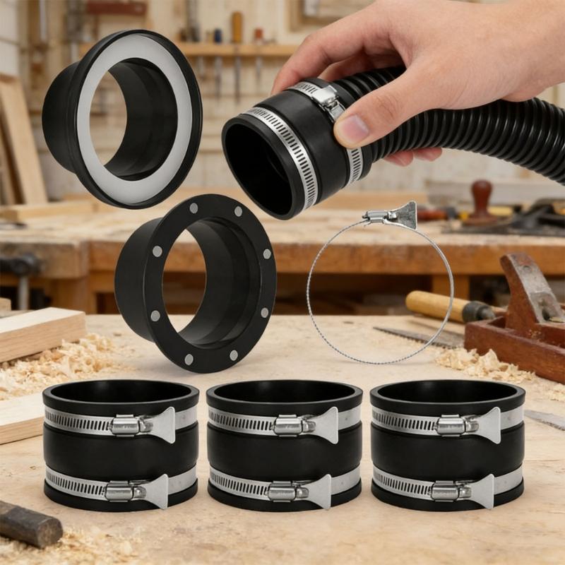 Plastic Magnetic Dust Port Adapters Designed For Multiple Vacuum Systems And Power Machinery