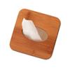 Деревянный держатель для салфеток, квадратный, круглый, прямоугольной формы, домашняя коробка для салфеток, диспенсер