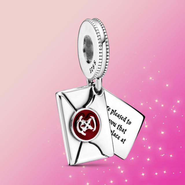 Ювелирные изделия из серебра 925 пробы, волшебная шляпа, шарм-информатор, артефакт смерти, болтающаяся связь, приобретение, браслет