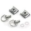 Motorcycle parts Black Quick Release Dzus Style Motorcycle 1/4 Turn Fairing Fastener 19mm Pins