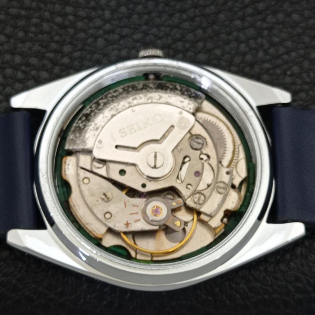 ВОССТАНОВЛЕННЫЕ МУЖСКИЕ ВИНТАЖНЫЕ ЧАСЫ SEIKO AUTOMATIC 6309A ЯПОНИЯ С СИНИМ ЦИФЕРБЛАТОМ a701724-5