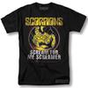 Футболка Scorpions Концертный Тур Рок Винтажный Графический Дизайн
