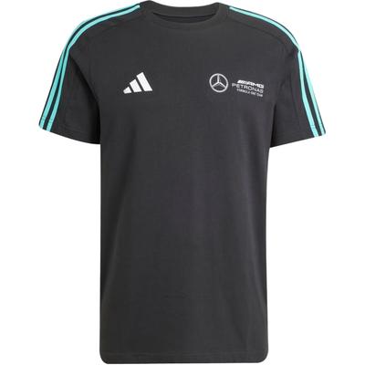 adidas Футболка Mercedes Amg Petronas Formula Team Dna Черно-белая Мужская Уличная одежда JV5425