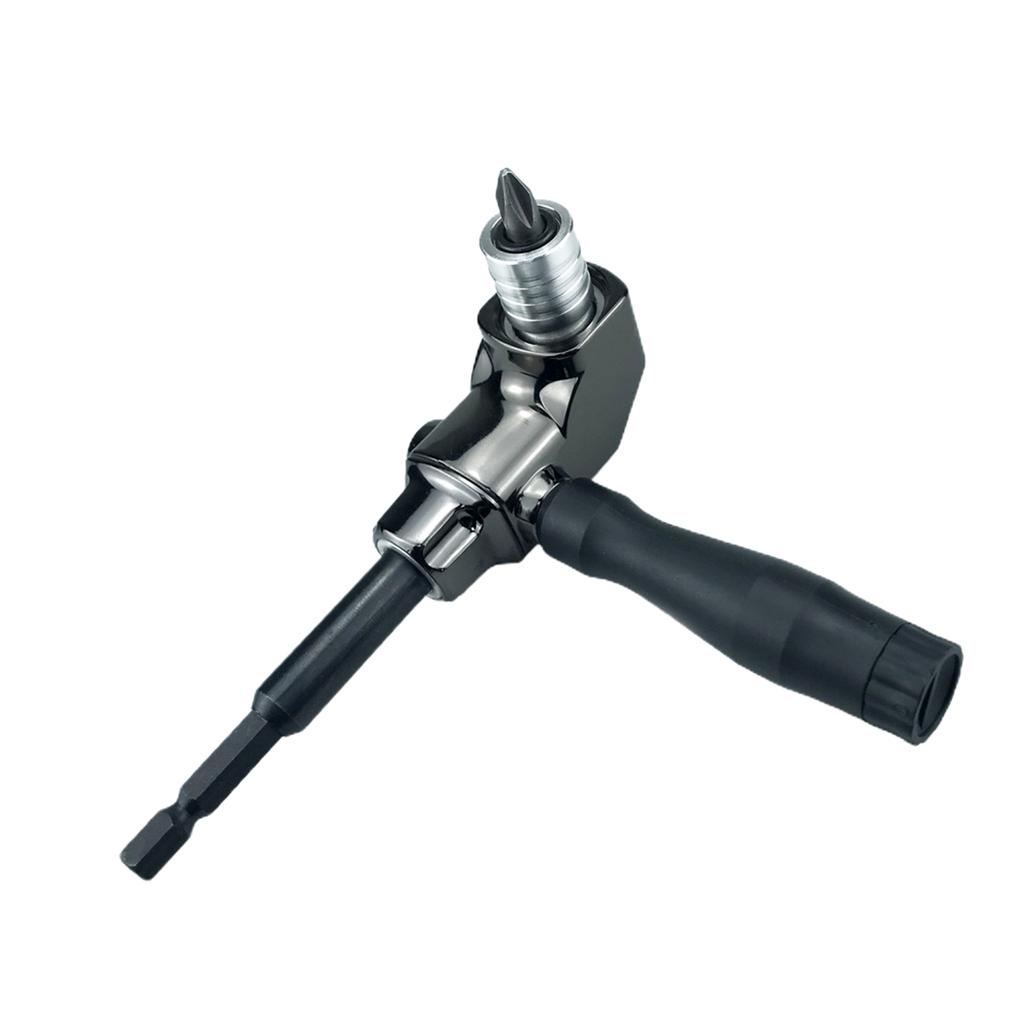 Угловая насадка для ремонта электрической отвертки, угловое устройство на 90 градусов, адаптер для отвертки, угловое сверло