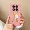 Чехол Для Redmi Note 14 Pro Plus Простой Буквенный Мягкий Жидкий Силикон Ударопрочный Чехол Для Телефона Для Redmi Note14 14Pro 4G 5G Fundas