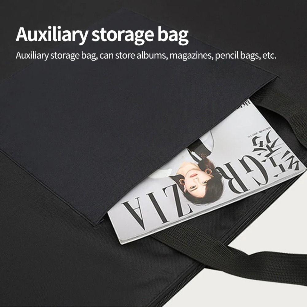 Sketching Drawing Painting Art Portfolio Bag With Zipper Handle Drawing Board Holder Classroom