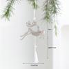 New Christmas Tree Ornaments Glitter Hollow Snowflake Pieces Love Butterfly Pendant Christmas Charm