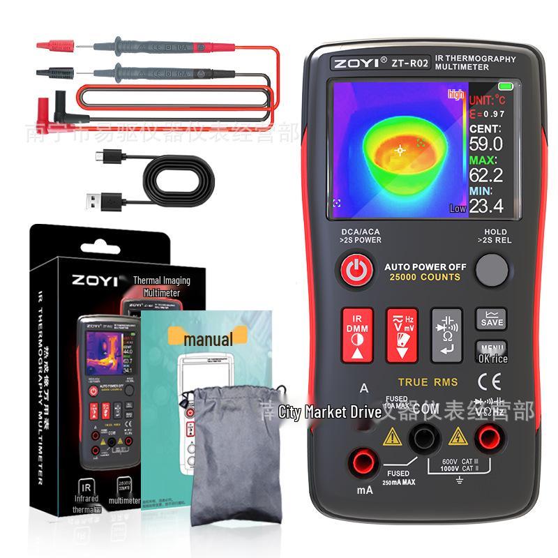 ZOYI ZT-R02 Infrared Thermal Imager & Multimeter Thermometer