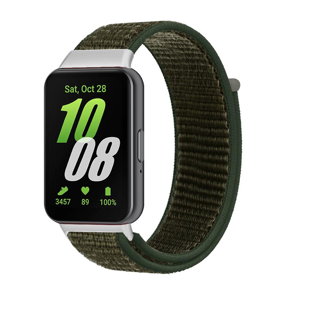 Nylon Loop Strap For Samsung Galaxy Fit 3 Band Breathable Official Bracelet Wristband For Samsung Galaxy Fit 3 Belt Accessories