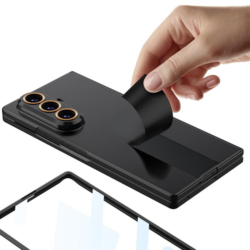 Luxury Fashionable Ultra-thin Case For Samsung Galaxy Z Fold 8 Ultra 7 6 5G With Screen Glass Protect Film Matte Protector Cover