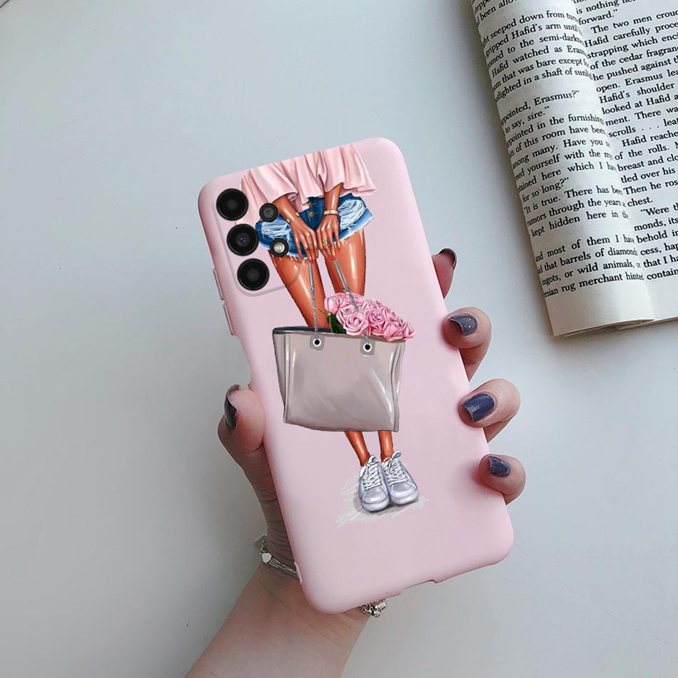 Для чехла Samsung Galaxy A13 A33 A53 A73 5G Красивая Девушка Мягкий Силиконовый Чехол Для Samsung A13 4G A 13 A135F GalaxyA13 Funda Чехол