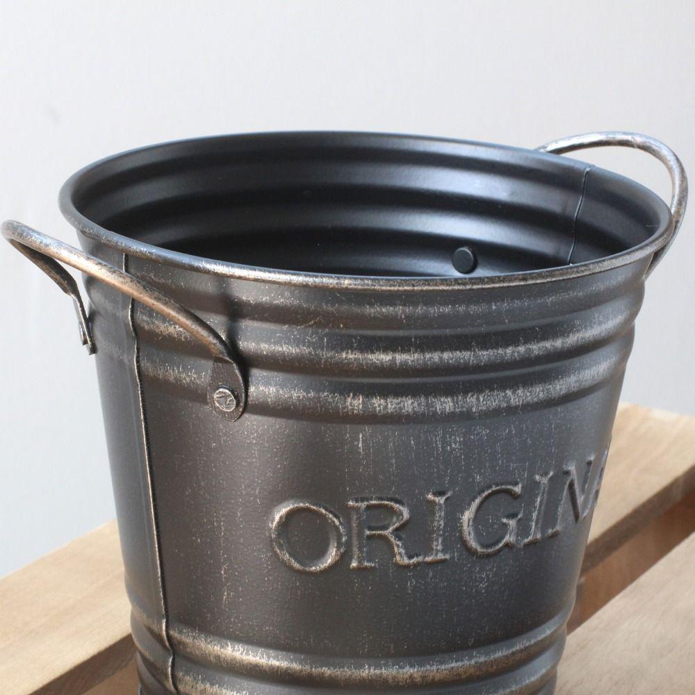 Plants Planter Flowerpots Metal Bonsai Flowerpot Creative Iron Flower Pot