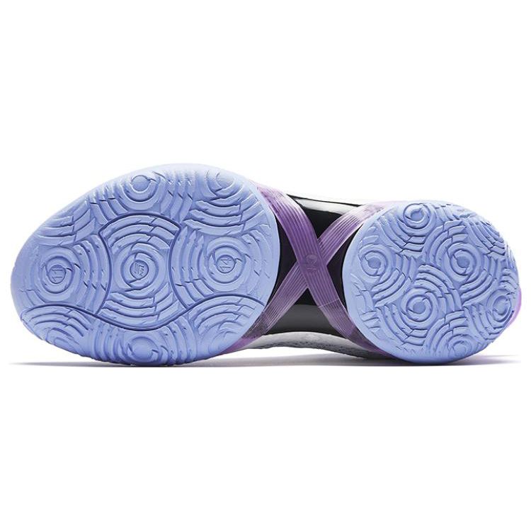 Anta Three-Pointer Rain 1 Gelato ai Mirtilli Uomo Sneakers Viola 912331102-1