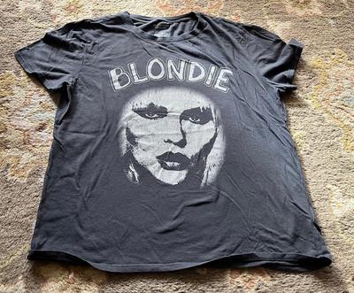 Рок-футболка в стиле нью-вейв 1990-х DEBBIE HARRY "Blondie" Размер: Женский L