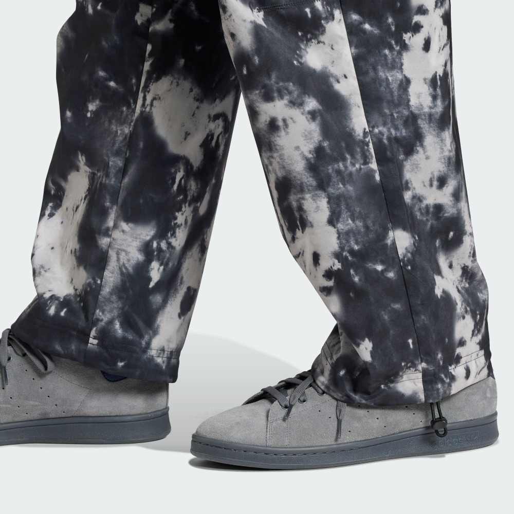 adidas Оригинальные Премиум Джоггеры Scrambler Прямой крой Модные Удобные Длинные Брюки Повседневные Мужские Низ Черный IZ4853